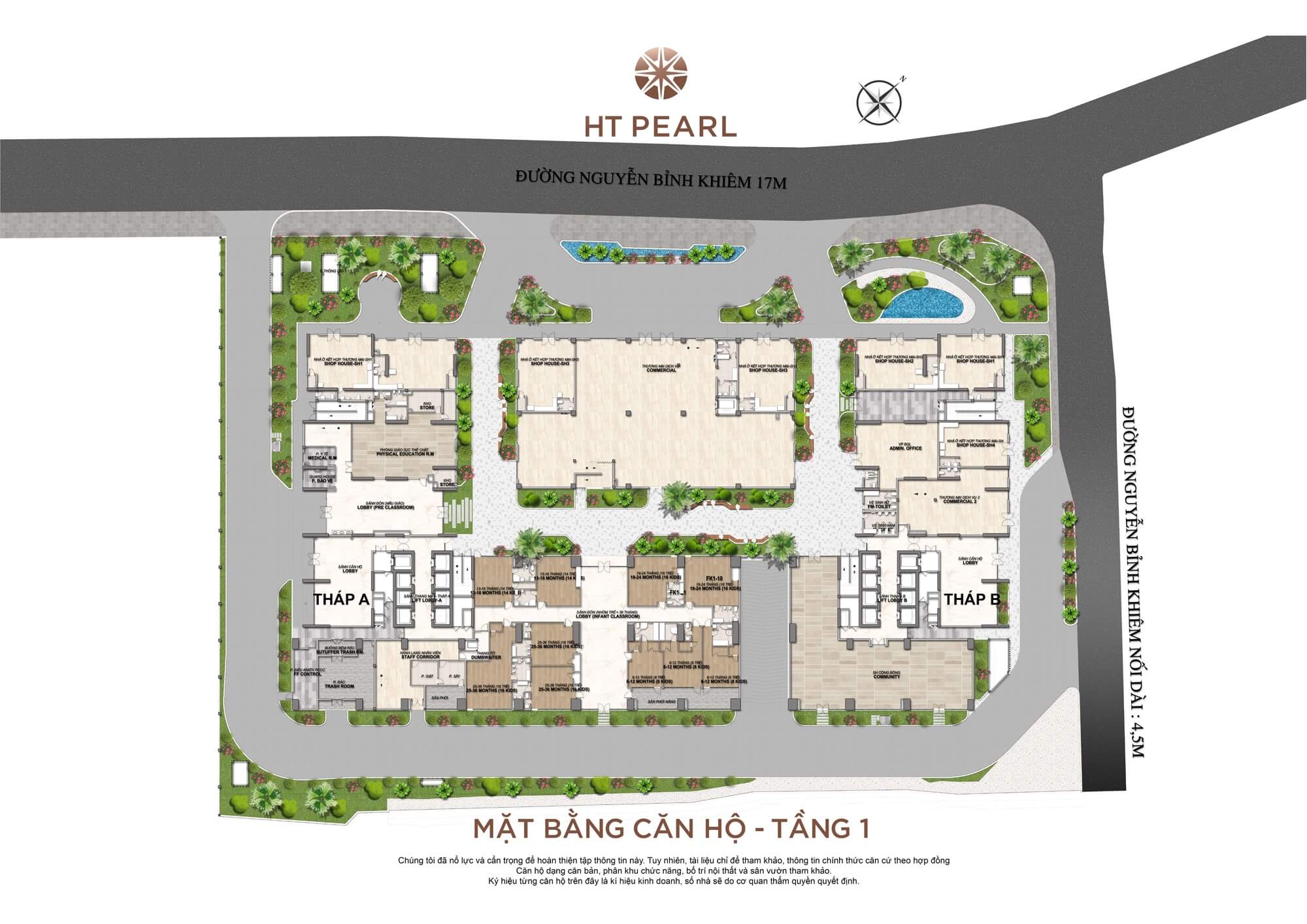 mặt-bằng-tầng-1-shophouse-ht-pearl-dĩ-an