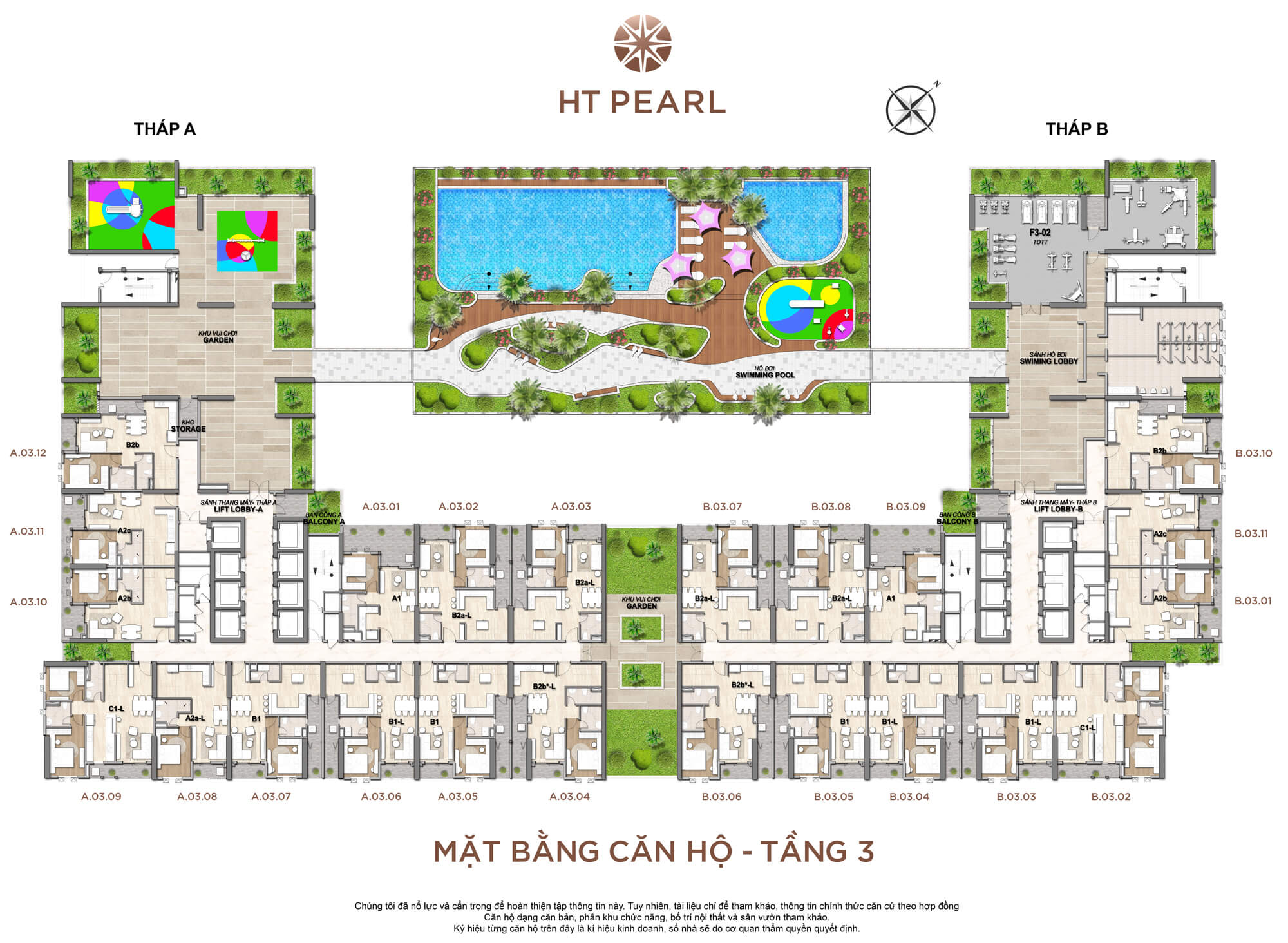 mặt-bằng-tầng-3-duplex-dự-án-ht-pearl-dĩ-an