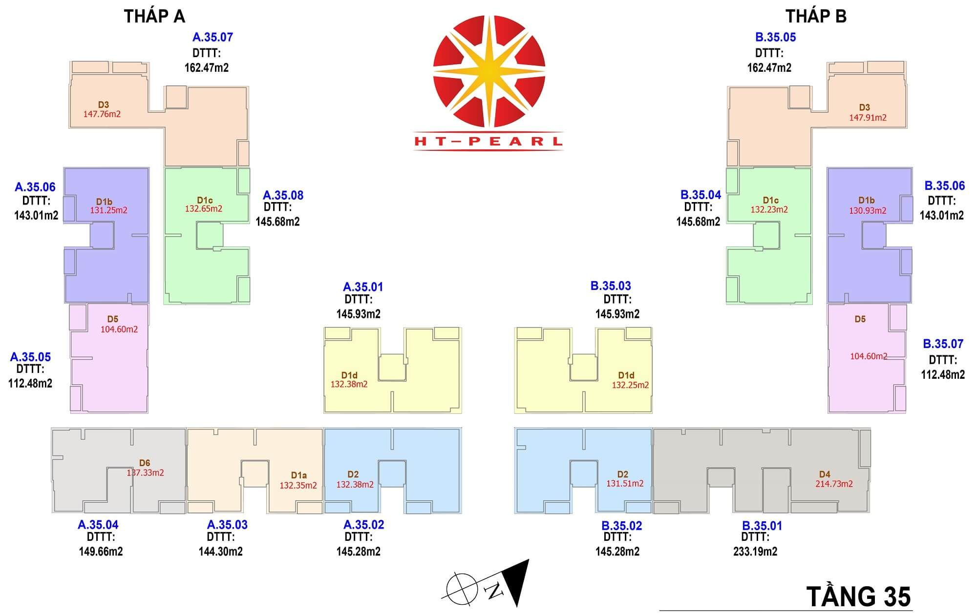 mặt-bằng-penthouse-dự-án-ht-pearl-dĩ-an