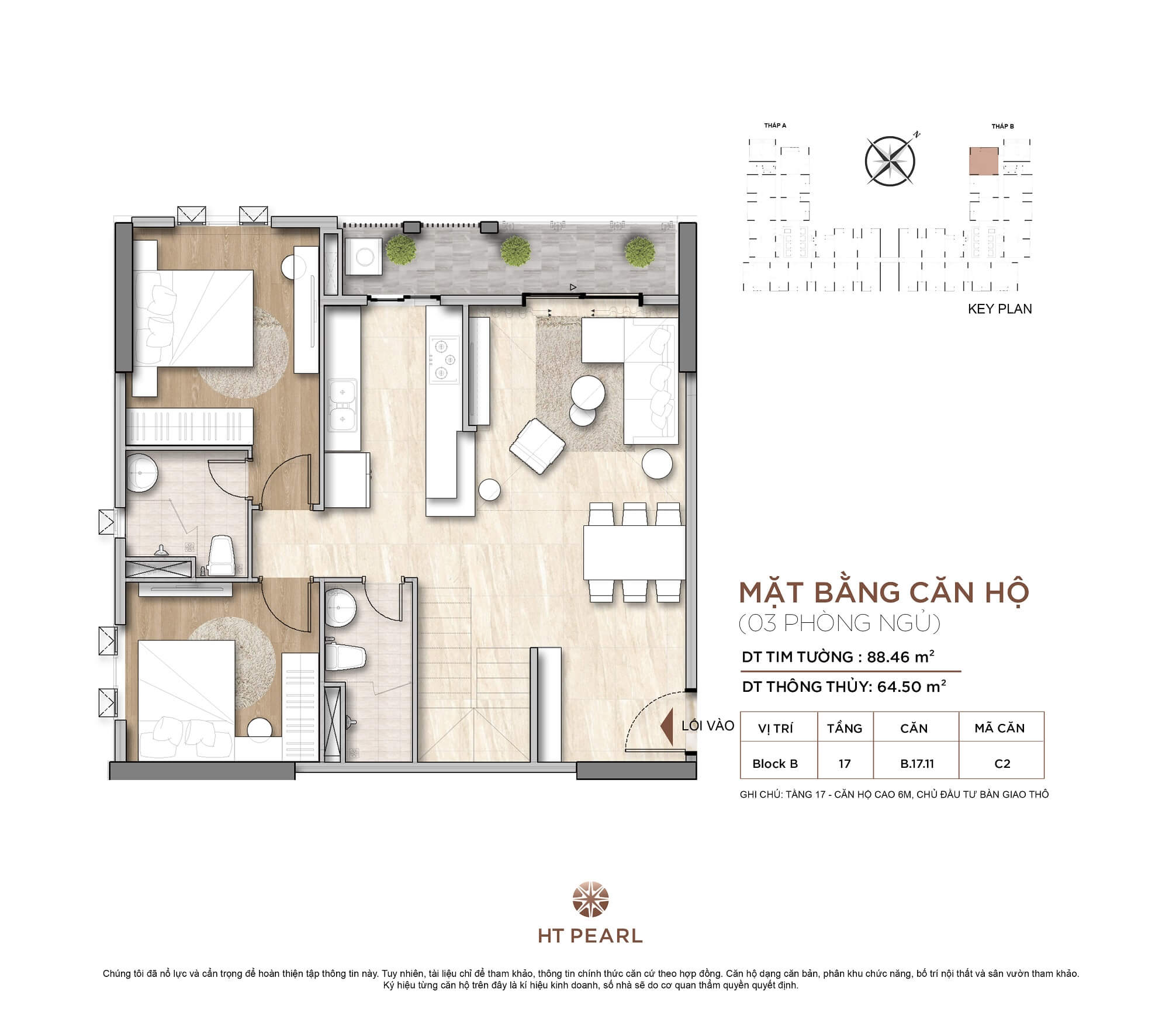 layout-căn-duplex-B.17.11-dự-án-ht-pearl-dĩ-an
