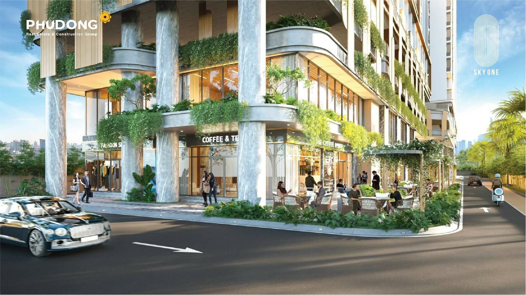 tiện ích sảnh đón phú đông skyone